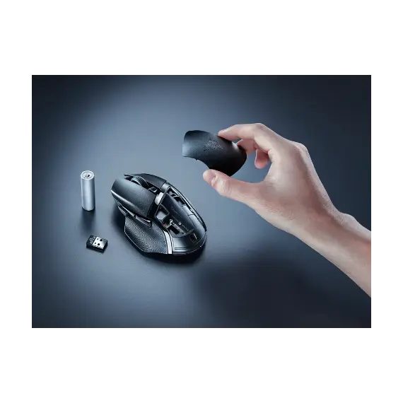 მაუსი Razer Basilisk V3 X HyperSpeed, RGB, WL/BT, Black , 4 image - Primestore.ge