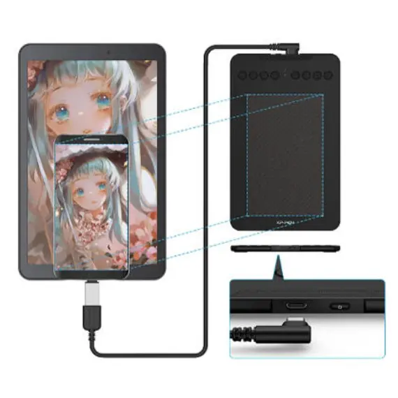Graphics tab XP-Pen Deco Mini7W, 4 image