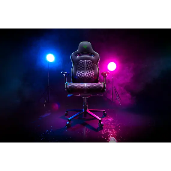 სათამაშო სავარძელი RAZER Gaming chair Enki Black/Green , 9 image - Primestore.ge