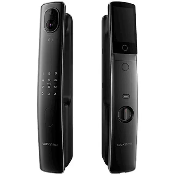 Smart door lock Xiaomi Lockin S50 M Pro, IPS, 2K, USB-C, Smart Door Lock, Black