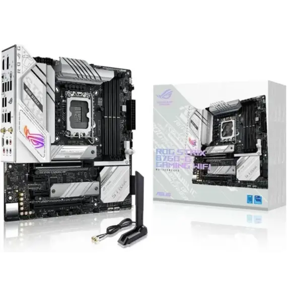 დედა დაფა Asus ROG STRIX B760-G GAMING WIFI 4DDR5 LGA1700  - Primestore.ge