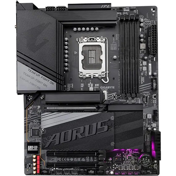 დედა დაფა Motherboard GIGABYTE Z790 A ELITE X WIFI7 s1700 Z790 4xDDR5 M.2 HDMI DP ATX , 2 image - Primestore.ge