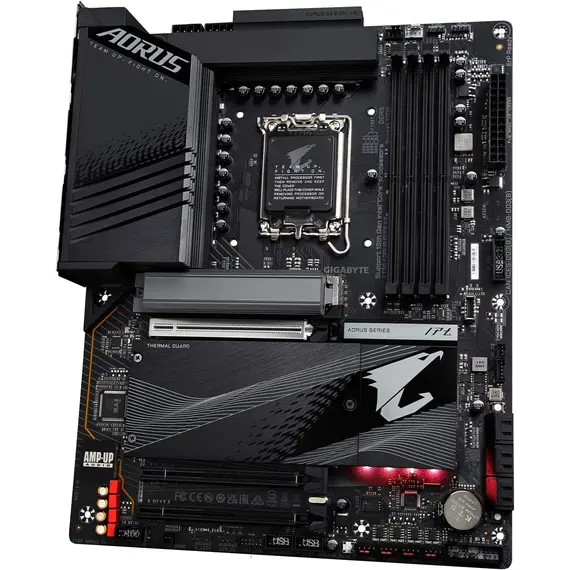 დედა დაფა Motherboard GIGABYTE Z790 AORUS ELITE AX s1700 Z790 4xDDR5 M.2 HDMI DP ATX , 4 image - Primestore.ge