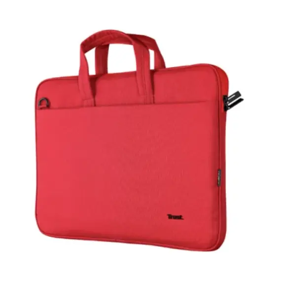 ნოუთბუქის ჩანთა Trust Bologna Eco-Friendly Slim Laptop Bag 16" Red - 24449 , 2 image - Primestore.ge