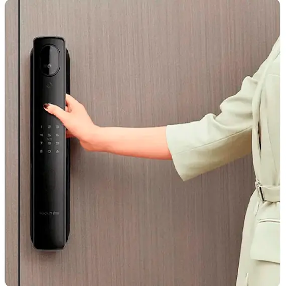 Smart door lock Xiaomi Lockin S50 M Pro, IPS, 2K, USB-C, Smart Door Lock, Black, 5 image