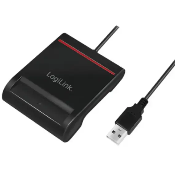 ბარათის წამკითხველი Logilink CR0047 USB 2.0 Smart ID Cardreader - Primestore.ge