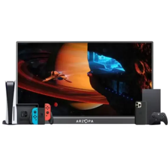 მონიტორი ARZOPA A1M 17.3" FHD Mini HDMI USB Type-C , 3 image - Primestore.ge