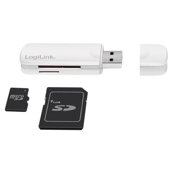 ბარათების წამკითხველი Logilink CR0034A Cardreader USB 3.0 for SD/TF card - Primestore.ge