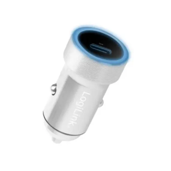 მანქანის დამტენი Logilink PA0260 USB Car Charger 1xUSB-C PD 20W - Primestore.ge