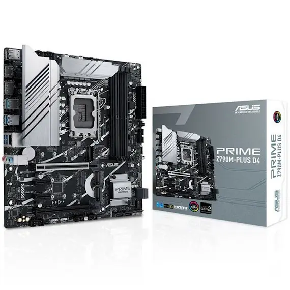დედა დაფა Asus PRIME Z790M-PLUS 4DDR5 LGA1700  - Primestore.ge