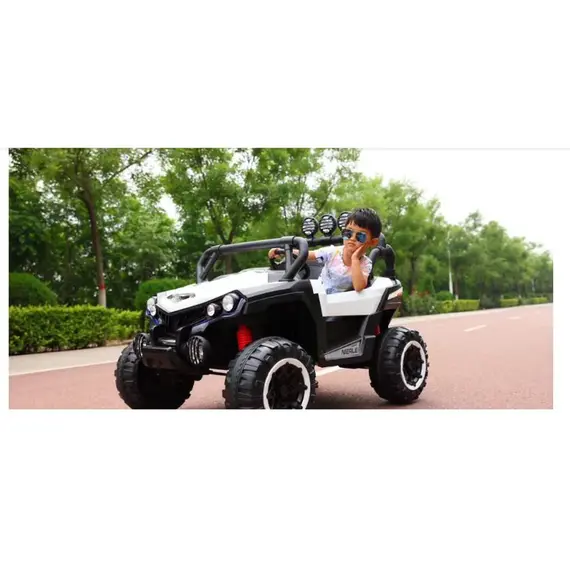 2 ადგილიანი ბავშვის მანქანა BUGGY WHITE , 3 image - Primestore.ge