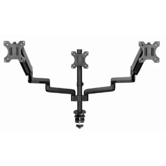 მონიტორის საკიდი Gembird MA-DA3-01 Desk mounted adjustable mounting arm for 3 monitors , 3 image - Primestore.ge