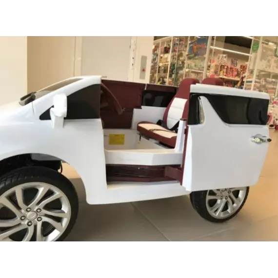 ბავშვის ელექტრო მანქანა TOYOTA ALPHARD LANGTON 601-W ტყავის სავარძლით , 3 image - Primestore.ge