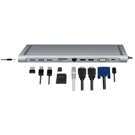 Adapter Logilink UA0373 USB 3.2 Gen 1 Docking Station 11-Port w/PD, 2 image