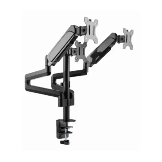 მონიტორის საკიდი Gembird MA-DA3-01 Desk mounted adjustable mounting arm for 3 monitors , 4 image - Primestore.ge