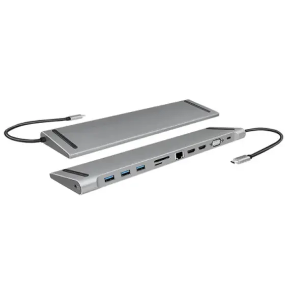 Adapter Logilink UA0373 USB 3.2 Gen 1 Docking Station 11-Port w/PD, 4 image