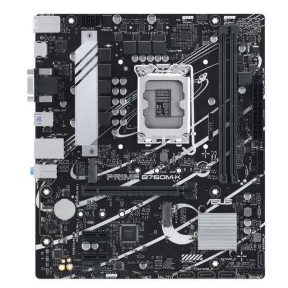 დედა დაფა Asus PRIME B760M-K 2DDR5 LGA1700 , 2 image - Primestore.ge