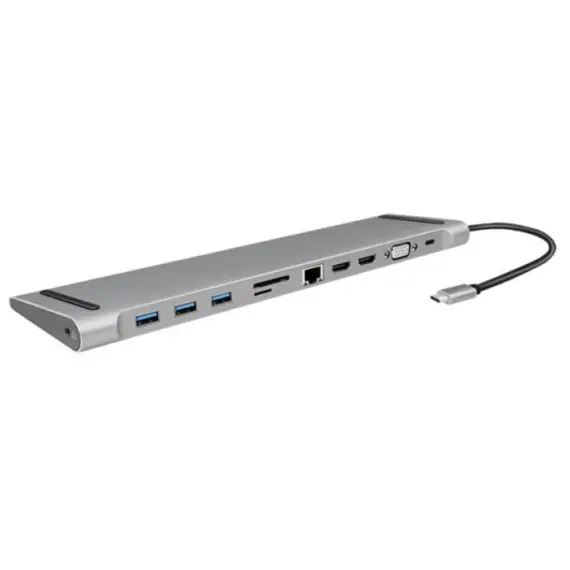 Adapter Logilink UA0373 USB 3.2 Gen 1 Docking Station 11-Port w/PD