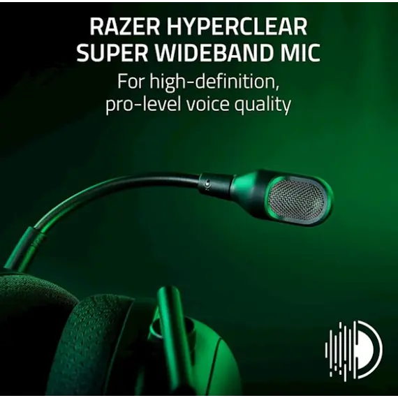 ყურსასმენი Razer BlackShark V2 Pro (2023), 7.1, WL/BT, Black - Primestore.ge