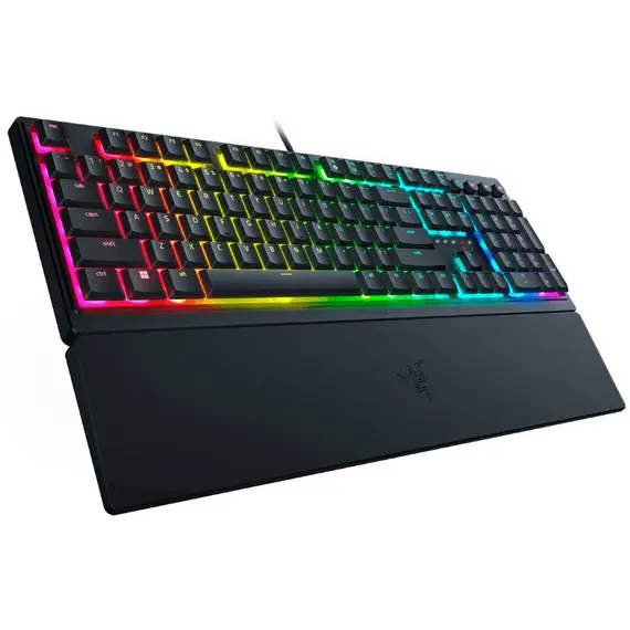 კლავიატურა Razer Keyboard Ornata V3 RGB 104key Mecha-Membrane Switch USB EN, black , 2 image - Primestore.ge