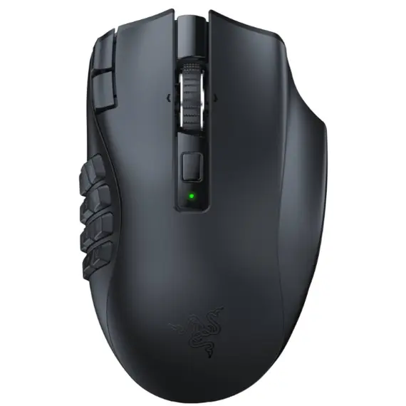მაუსი Razer Naga V2 HyperSpeed, WL/BT, Black  - Primestore.ge
