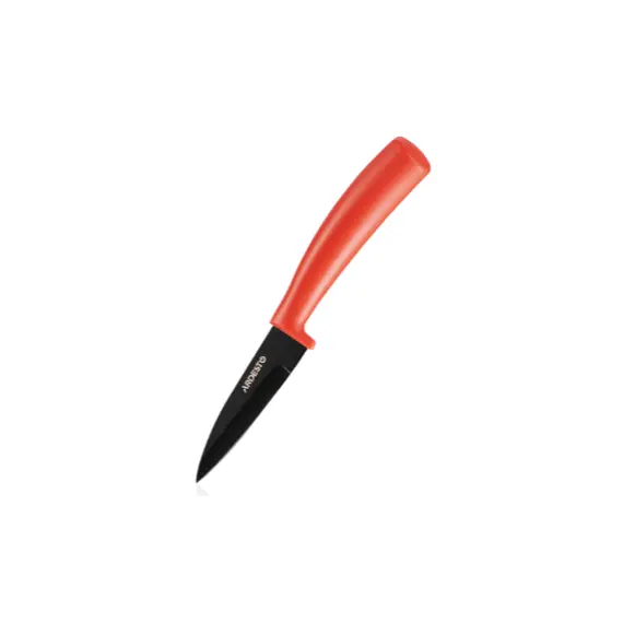 დანების ნაკრები Ardesto Black Mars Knives Set 3 pcs, red, stainless steel, plastic , 2 image - Primestore.ge