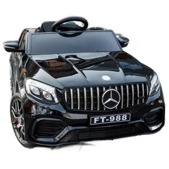 ბავშვის ელექტრო მანქანა MERCEDES-BENZ FT-988-B ტყავის სავარძლით  - Primestore.ge