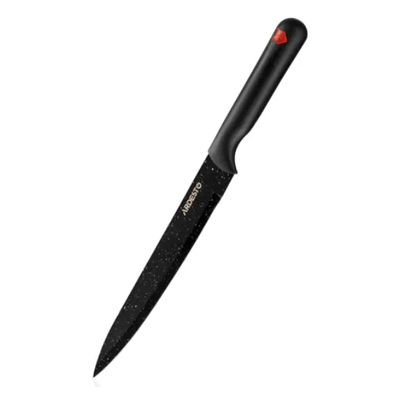 დანების ნაკრები Ardesto Black Mars Knives Set 5 pcs, black, stainless steel, plastic , 4 image - Primestore.ge