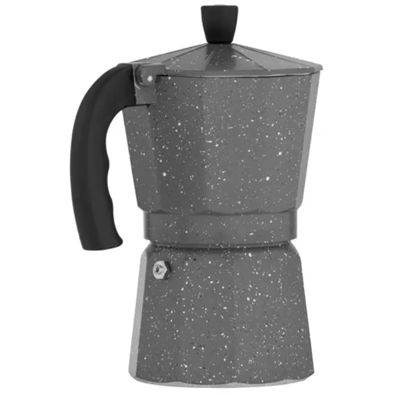 ყავის მადუღარა Ardesto Coffee Maker Gemini Molise, 6 cups, grey, aluminum , 3 image - Primestore.ge