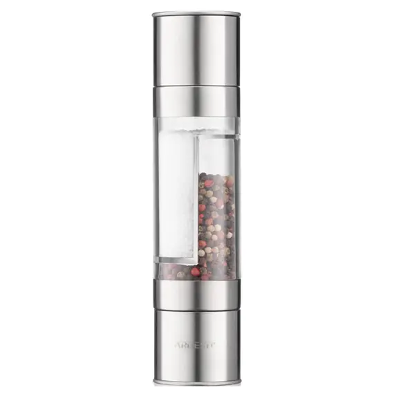სამარილე და საპილპილე Ardesto Salt and Pepper Mill 2 in 1 Gemini, acryl, stainless steel  - Primestore.ge