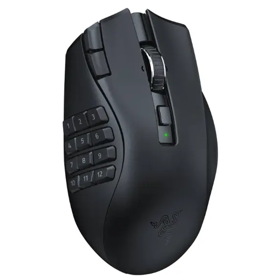 მაუსი Razer Naga V2 HyperSpeed, WL/BT, Black , 3 image - Primestore.ge