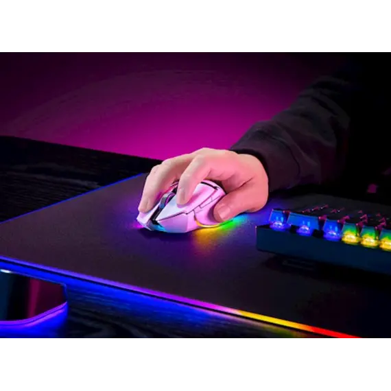 მაუსი Razer Basilisk V3 Pro, RGB, USB-A/WL/BT, White , 4 image - Primestore.ge