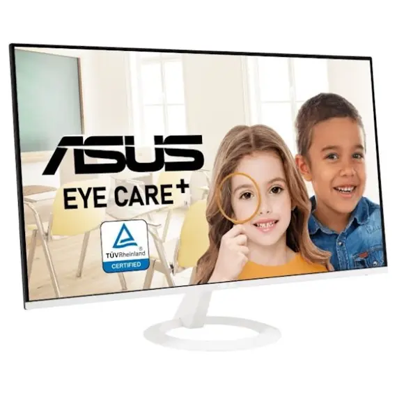 Monitor Asus Monitor 27" VZ27EHF-W HDMI, Audio, IPS, 100Hz, 1ms, AdaptiveSync, White, 2 image