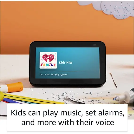 Smart Assistant Amazon Echo Show 5 (2nd Gen) HD Alexa Smart Screen And 2 MP Camera, Green, 3 image