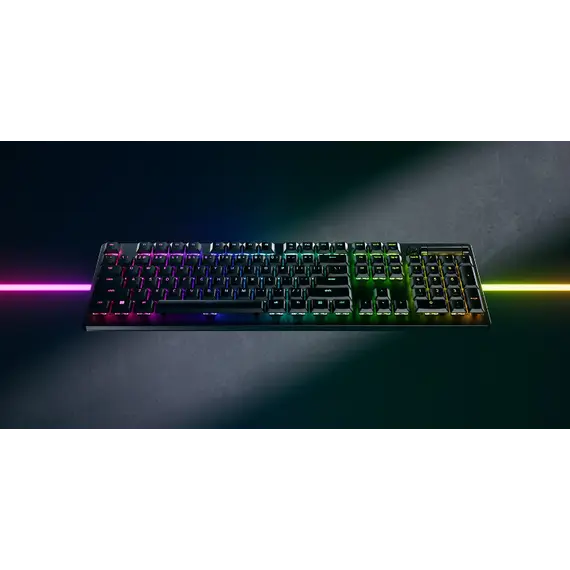 კლავიატურა Razer Keyboard DeathStalker V2 Pro RGB 106key Red Switch USB/WL/BT EN, black , 2 image - Primestore.ge