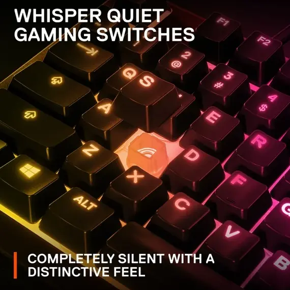 კლავიატურა SteelSeries Gaming keyboard Apex 3 TKL USB Black , 3 image - Primestore.ge