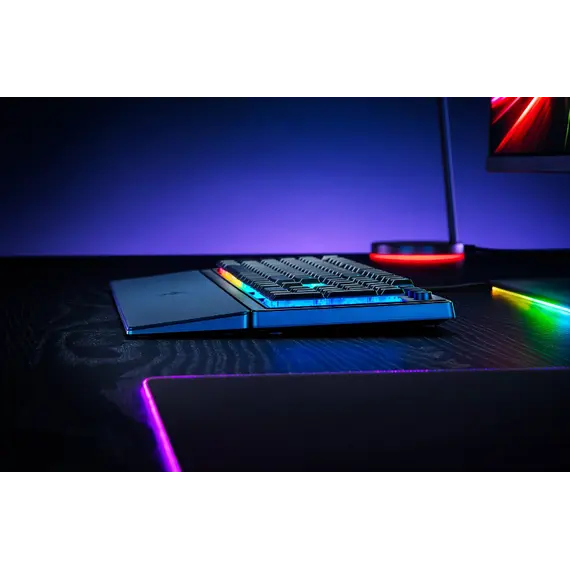 კლავიატურა Razer Keyboard Ornata V3 RGB 104key Mecha-Membrane Switch USB EN, black , 4 image - Primestore.ge