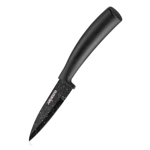 დანების ნაკრები Ardesto Black Mars Knives Set 3 pcs, black, stainless steel, plastic , 2 image - Primestore.ge