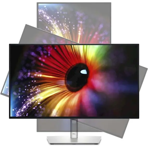 მონიტორი Dell 210-BKVB UltraSharp U2724D, 27", Monitor, WQHD, IPS, HDMI, USB-C, USB, DP, Silver , 4 image - Primestore.ge