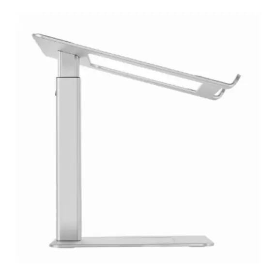 ნოუთბუქის სადგამი Gembird NBS-D1-02 Height adjustable notebook riser stand silver , 2 image - Primestore.ge