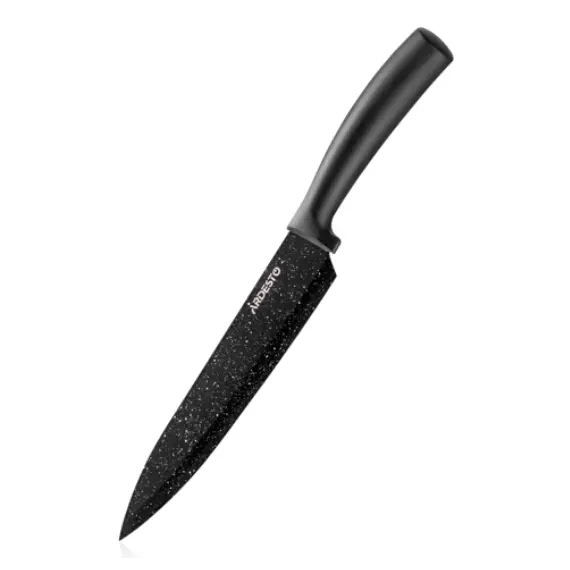 დანების ნაკრები Ardesto Black Mars Knives Set 3 pcs, black, stainless steel, plastic , 4 image - Primestore.ge
