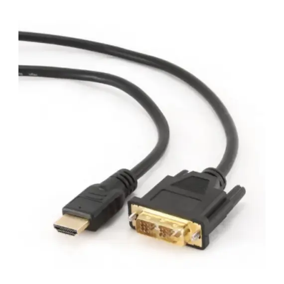 კაბელი Gembird CC-HDMI-DVI-6 HDMI to DVI cable 1.8 m , 2 image - Primestore.ge