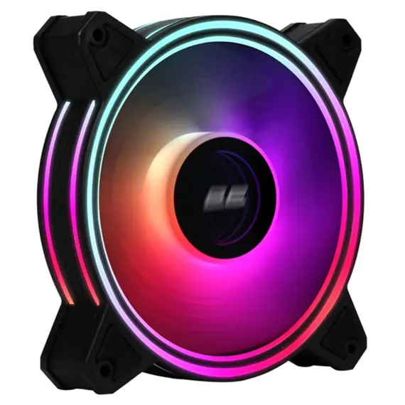 ქულერი 2E Gaming Case fan 2E Gaming Air Cool Infinity M ACF120IMW-ARGB, 120mm, 1200rpm, 3pin, 3pin+5VAura, 22dBa  - Primestore.ge