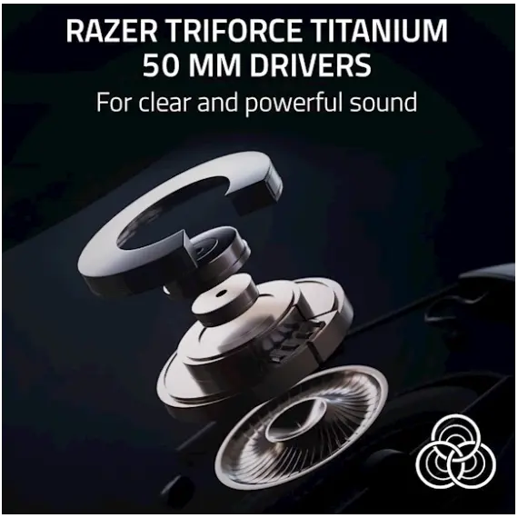 ყურსასმენი Razer BlackShark V2 Pro (2023), 7.1, WL/BT, Black - Primestore.ge