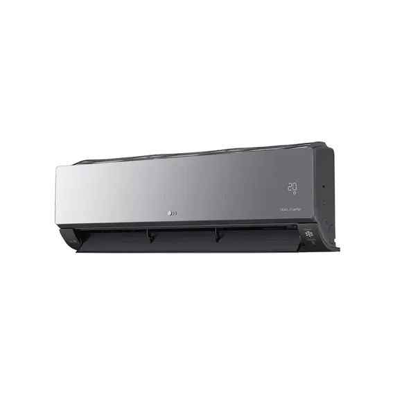 Air conditioner LG A12CMH.NGGFB, Inverter, 35-40kv2, Black, Indoor + Complete, 4 image