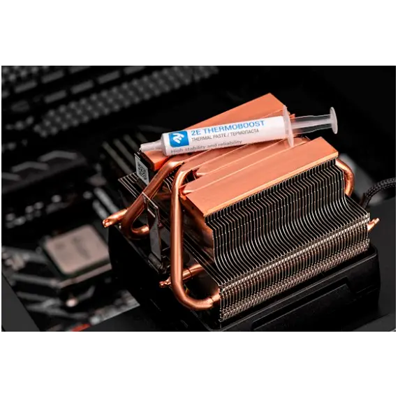 თერმო პასტა 2E Thermal Paste 2Е THERMOBOOST TB5-2, (4.63 W/m-K), 2 g, grey , 4 image - Primestore.ge