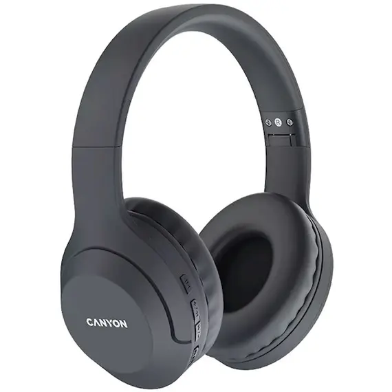 ყურსასმენი Canyon BTHS-3 Bluetooth headset with microphone Dark grey  - Primestore.ge
