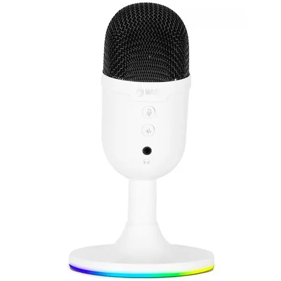 მიკროფონი MARVO MIC-06 WH Wired Microphone , 2 image - Primestore.ge