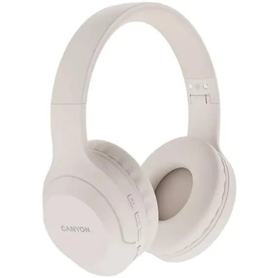 ყურსასმენი Canyon BTHS-3 Wireless headphones Beige  - Primestore.ge