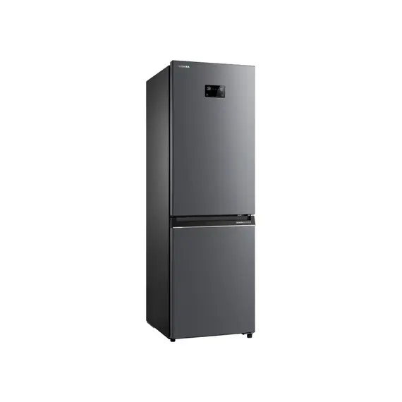 მაცივარი Toshiba GR-RB449WE-PMJ(06) - Bottom FRZ,186x60x66, 338 Litres, BIG Display, Silver , 3 image - Primestore.ge